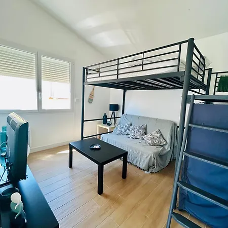 Apartment Amour A La Plage, Appartement Climatise, Terrasse A Barcares A Deux Pas De La Plage *